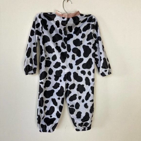 Baby Cow Costume Halloween MINI MOO Infant Size 12-24 Mo MISSING TAIL BOOTIES - Picture 6 of 9